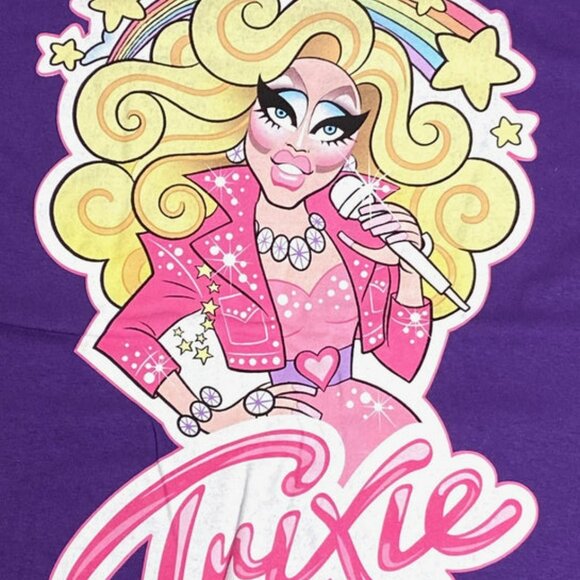 "Trixie Mattel" NOS Adult 3XL Purple T-Shirt - Picture 2 of 7
